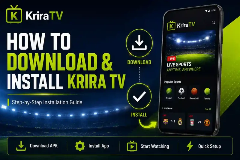 How to download and install the Krira TV APK on Android