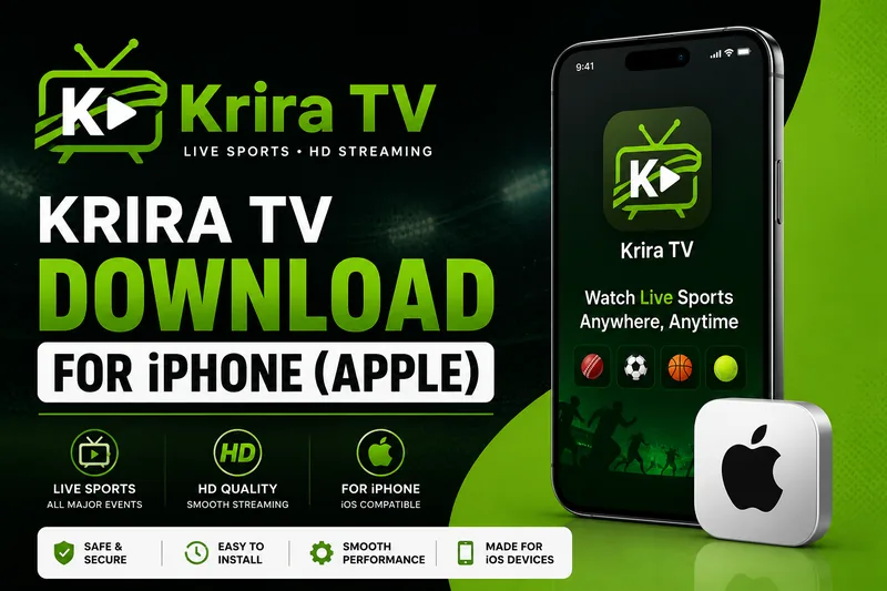 Krira TV on iPhone and Apple iOS devices
